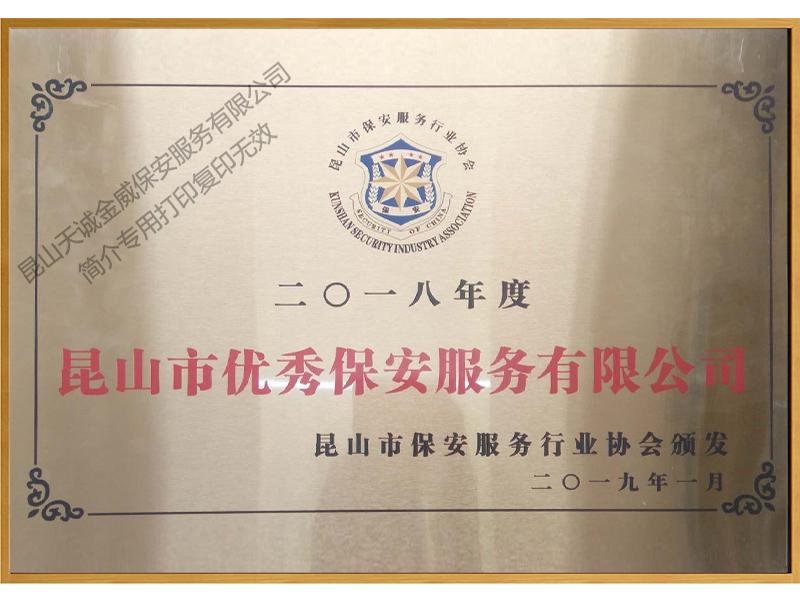 昆山市優秀保安服務有限公司